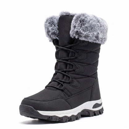 FurLined Winter Boots — Black