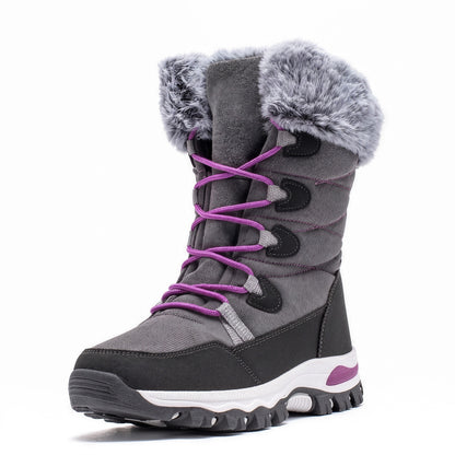 FurLined Winter Boots — Grey