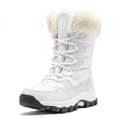 FurLined Winter Boots — White