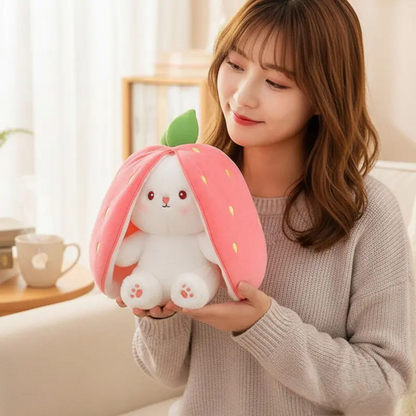 Strawberry bunny plush toy | SLIMG:7409283170388942028