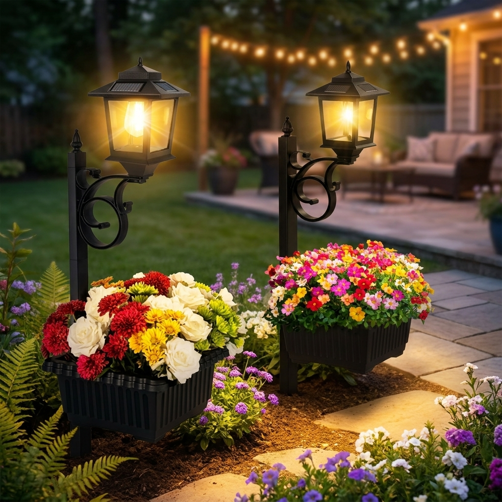 Solar Planter Lamp