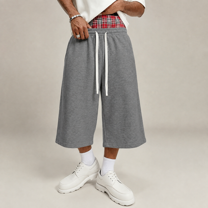 Loose Fit Casual Sports Wide Pants For Men