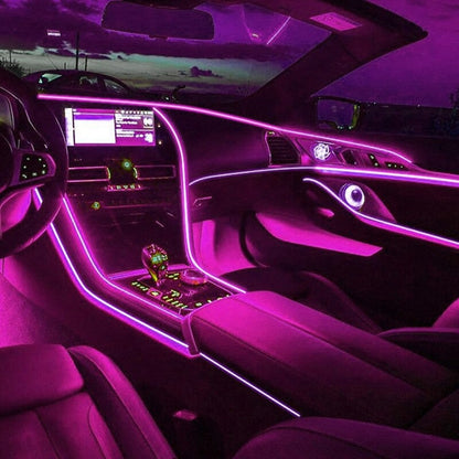 Car Interior Atmosphere Lighting Decoration LED Strip-Car Door Sills | SLIMG:7057173862950118636