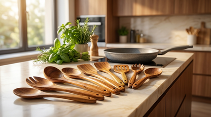 Teak Utensils lifestyle