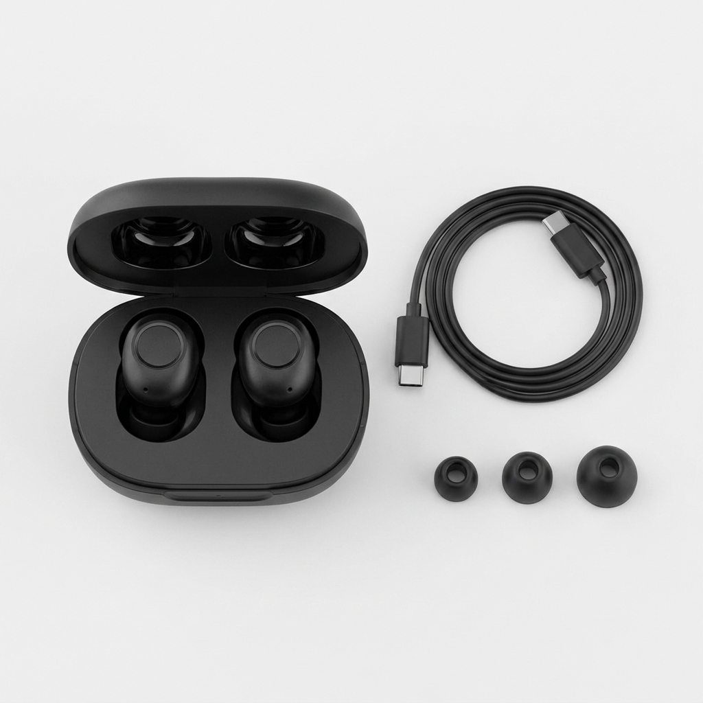 What's in the box: Noxpods earbuds, charging case, USB-C cable and three ear tip sizes