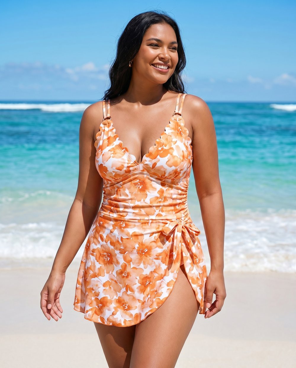 PFCOLOR-orange floral
