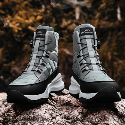 Ridgeline Men's Faux-Fur Lined Snow Boots