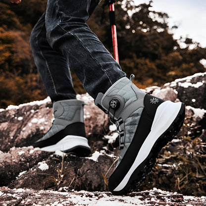 Ridgeline Men's Faux-Fur Lined Snow Boots