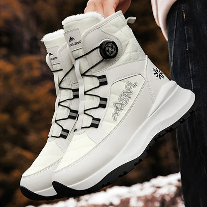 Ridgeline Men's Faux-Fur Lined Snow Boots