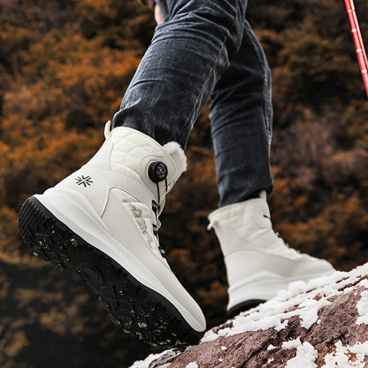 Ridgeline Men's Faux-Fur Lined Snow Boots