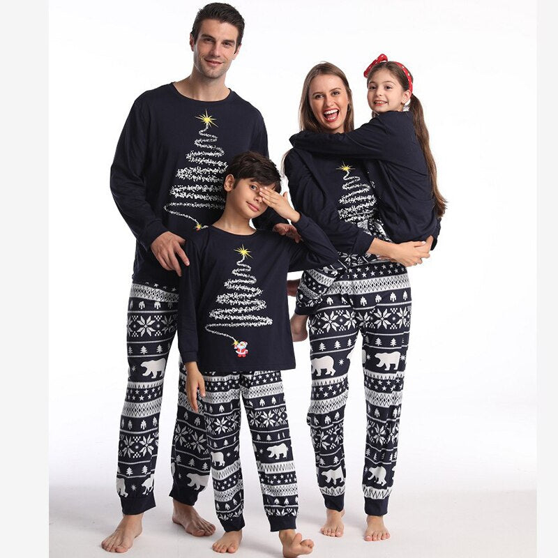 The Christmas Tree Lights Family Pajama Set – Brighty Basket